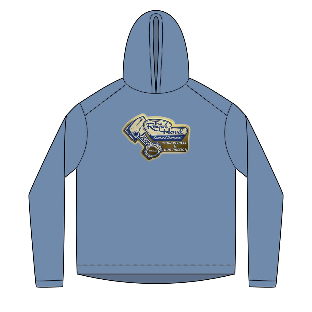 Solar Hoodie - “The Royal Haul” Vintage Piston Logo