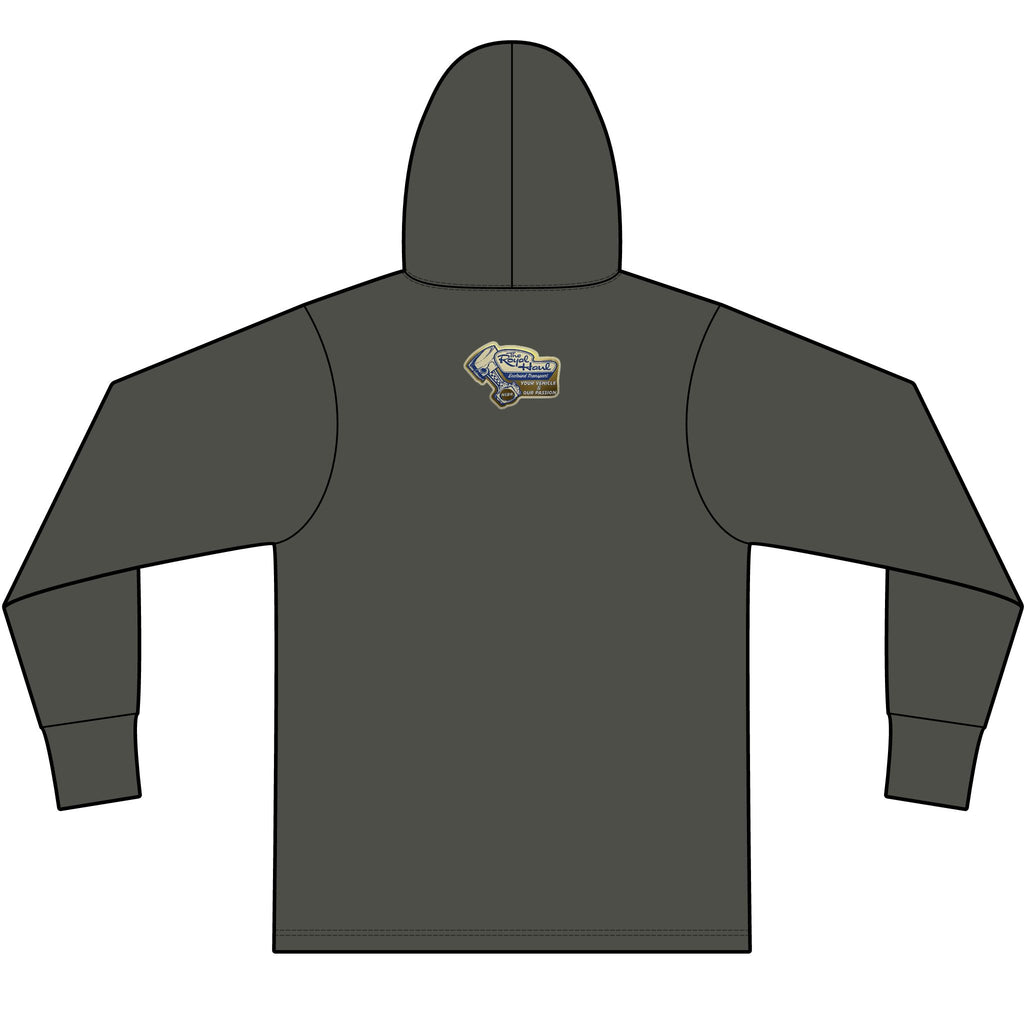 The Royal Haul Hoodie Vintage Round Logo