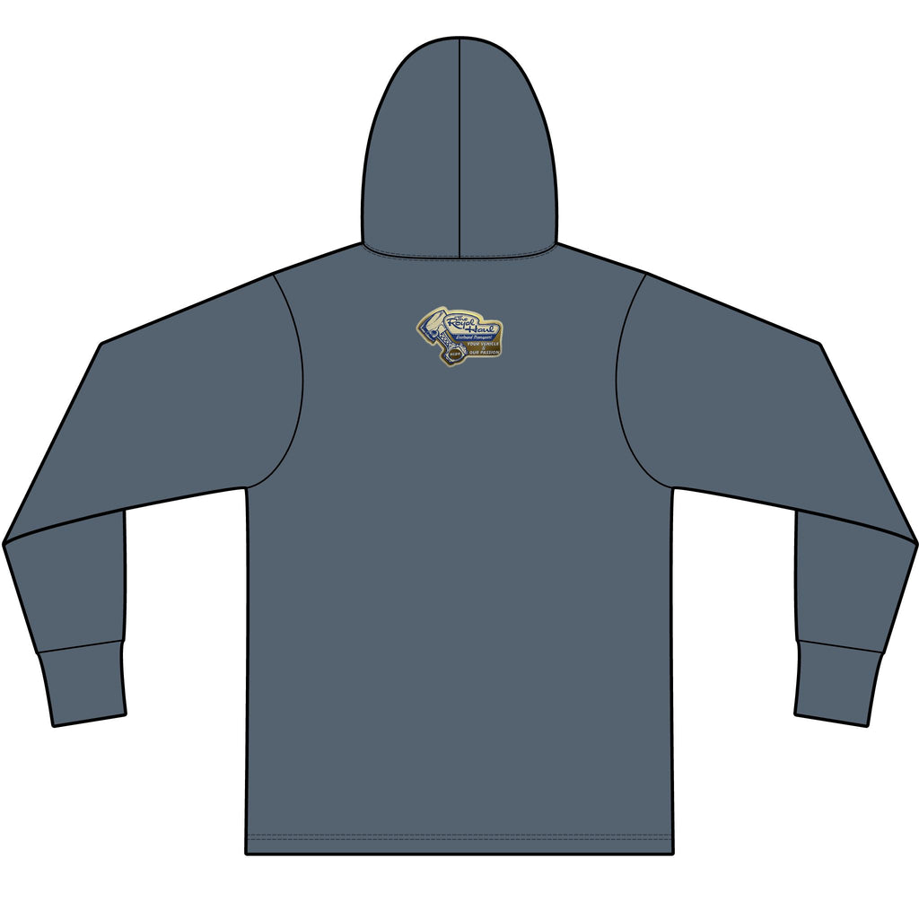 The Royal Haul Hoodie Vintage Round Logo