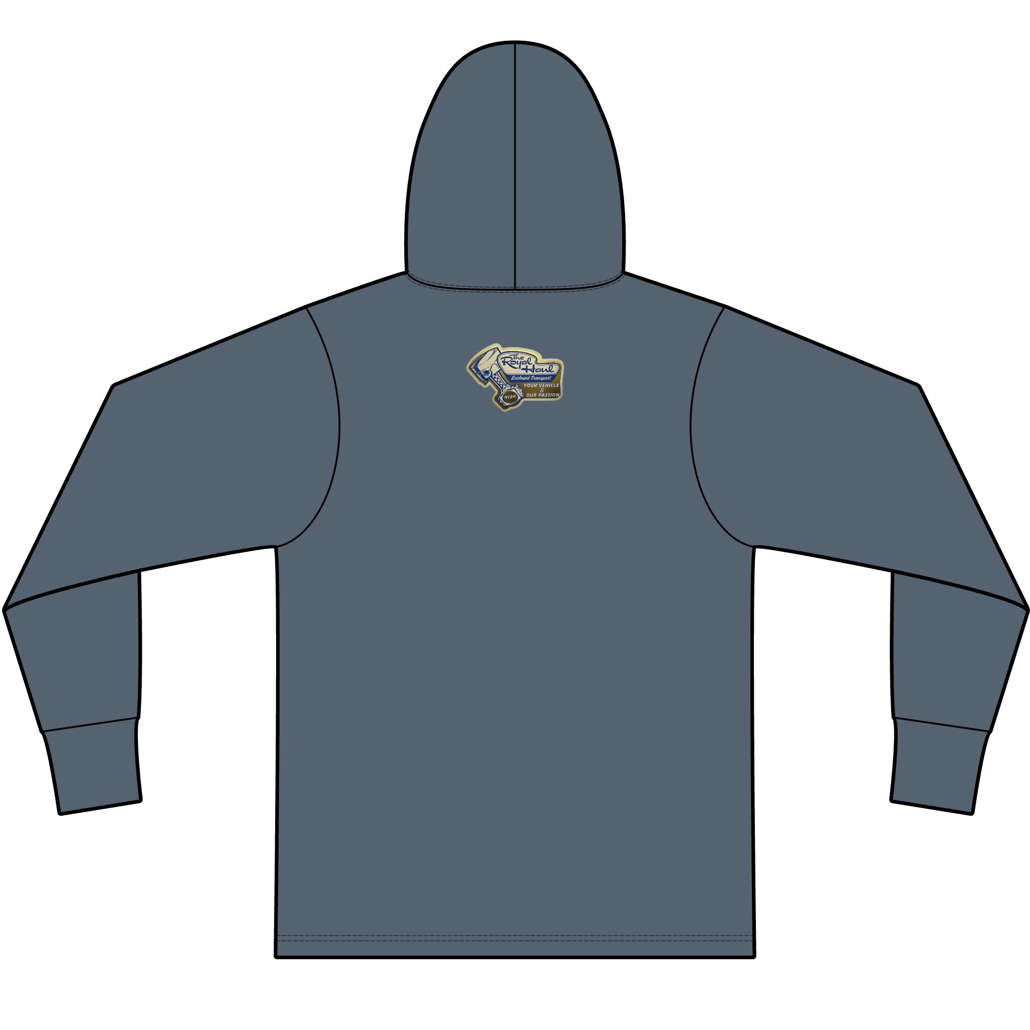 The Royal Haul Hoodie Vintage Round Logo