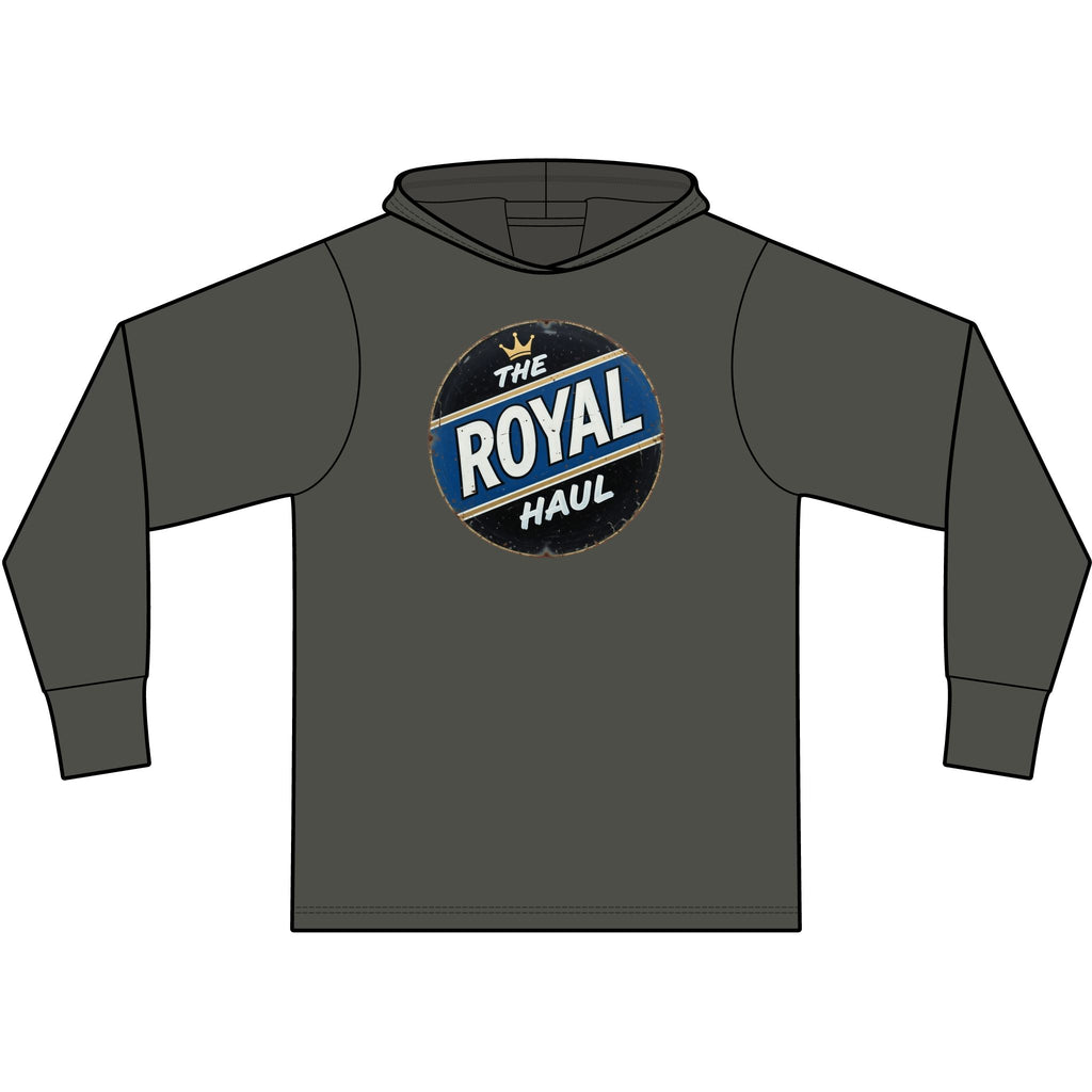 The Royal Haul Hoodie Vintage Round Logo