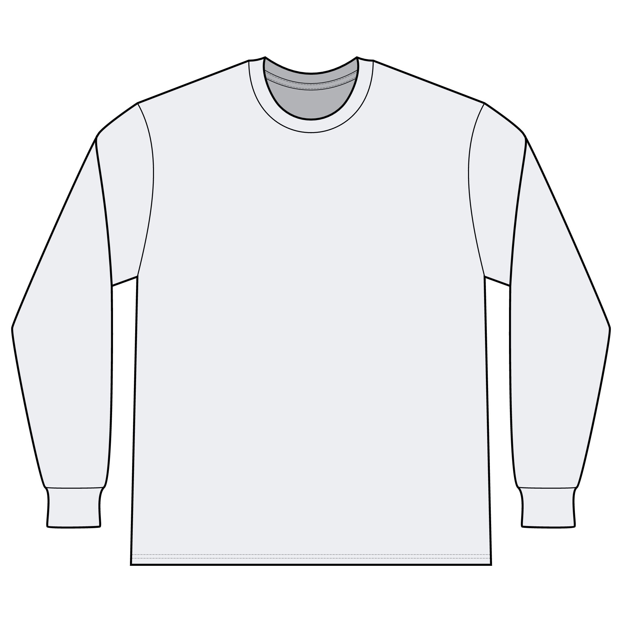 Long Sleeve T-Shirt — 'The Royal Haul' Vintage Piston Logo