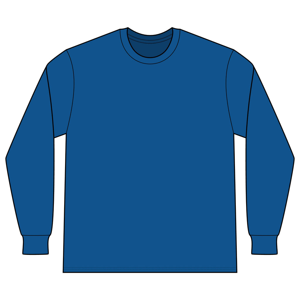 Long Sleeve T-Shirt — 'The Royal Haul' Vintage Piston Logo