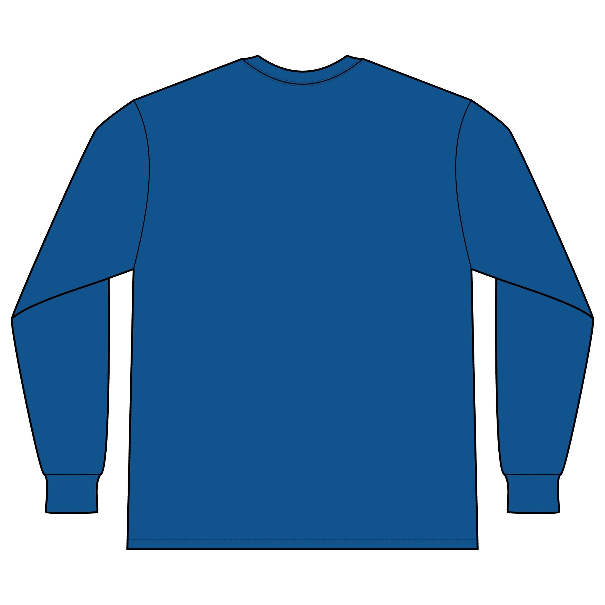 Long Sleeve T-Shirt — 'The Royal Haul' Vintage Piston Logo